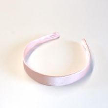 25mm Pale Pink satin hair band